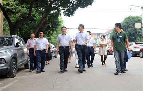 自治區(qū)國資委督查組到公司調(diào)研“三供一業(yè)”分離移交工作