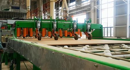 廣西國旭東騰人造板項(xiàng)目：首板下線！