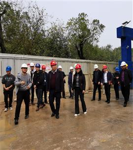 黃中到第七分公司項目開展復工復產(chǎn)安全生產(chǎn)檢查