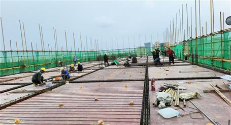 【奮戰(zhàn)三季度 打贏攻堅戰(zhàn)】冶建桂海分公司項目緊盯節(jié)點加快推進(jìn)